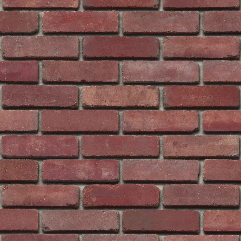 Bakstenen met verdiepte voeg