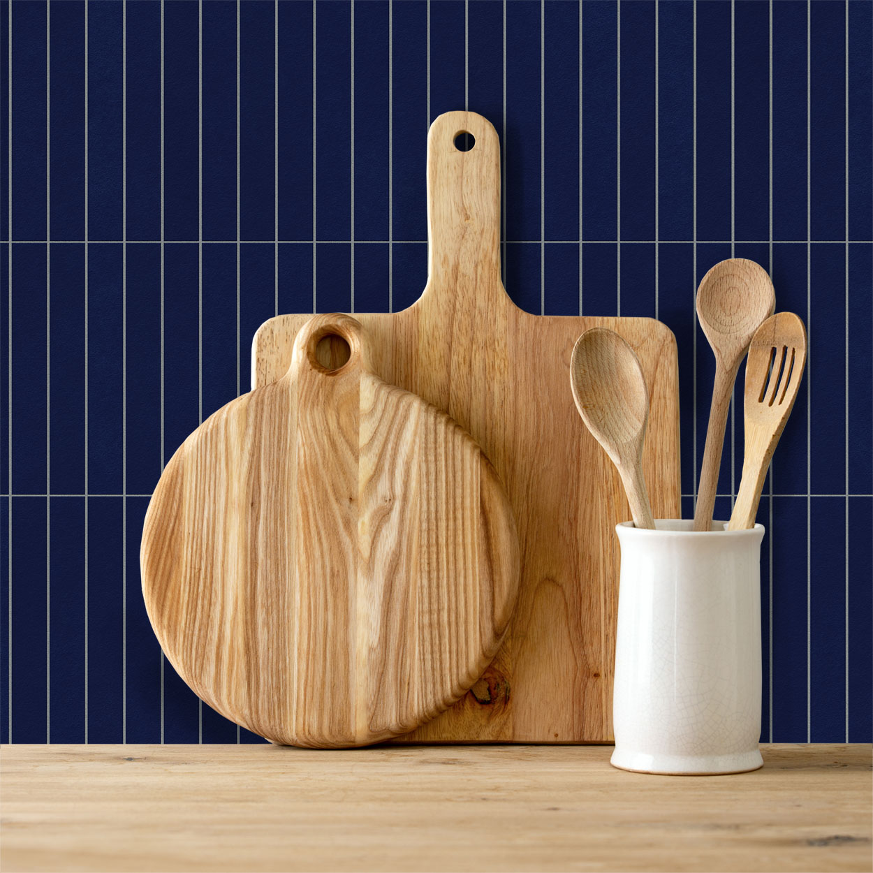 Kleine vertikale Fliesen