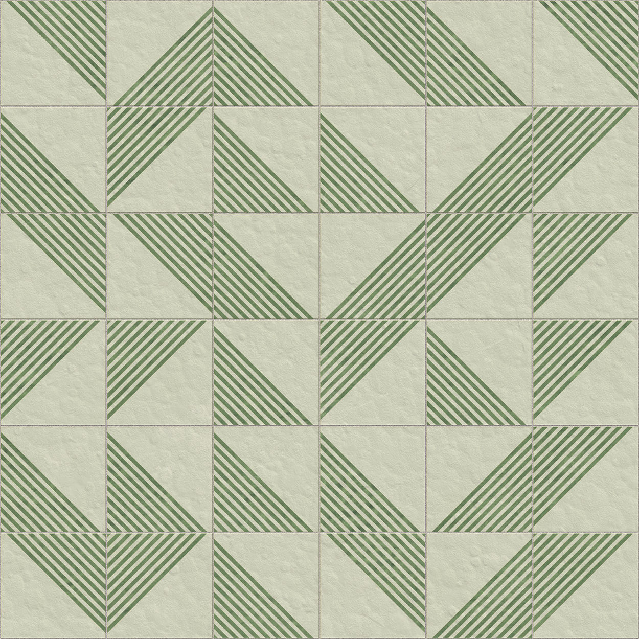 Gestreepte cement tegels - Afbeelding 3