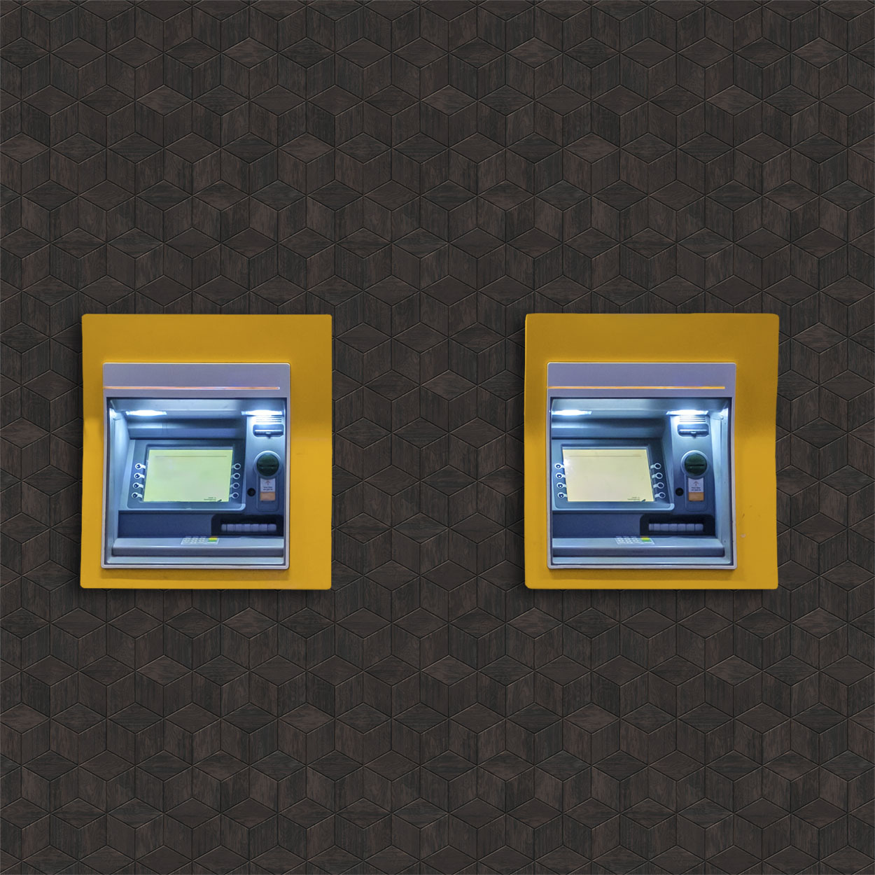 Noors sparrenhout kubussen